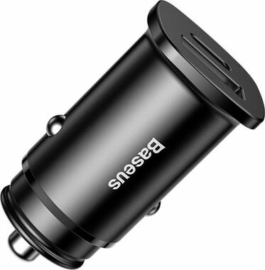 Baseus CCALL-AS01 Nabíjačka do auta 5A / USB-A QC 4.0 / USB-C PD 3.0 / 30W