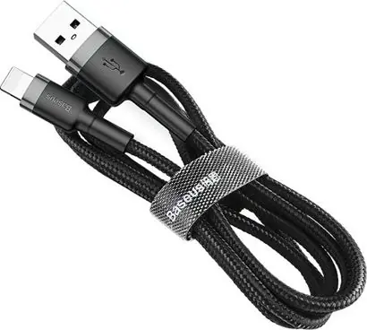 Baseus CALKLF-RG1 Kábel USB-A (M) - Lightning (M) 3 m čierna