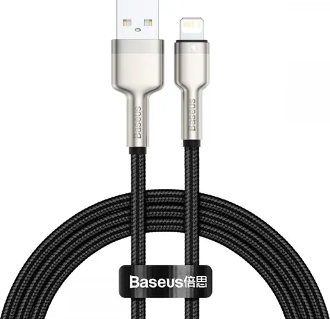 Baseus CALJK-A01 Kábel USB-A (M) - Lightning (M) 1 m čierna