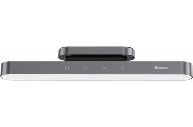 Baseus DGXC-C0G Magnetická LED lampa s dotykovým panelom šedá / USB-C napájanie / stmievateľná / 4.5W