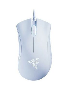 Razer DeathAdder Essential biela / Herná myš / optická / 6400 DPI / 5 tlačidiel / USB