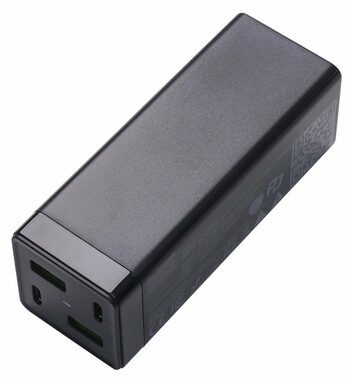 Trx Napájací rýchlonabíjací adaptér 65W čierna / 2x USB-C / 2x USB-A / PD 3.0 / QC 4+