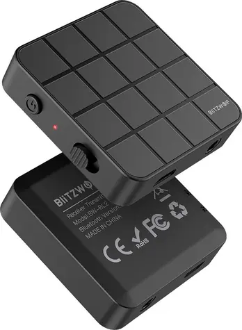 BlitzWolf BW-BL2 čierna / Bluetooth audio adaptér / 5.0 / 3.5mm jack