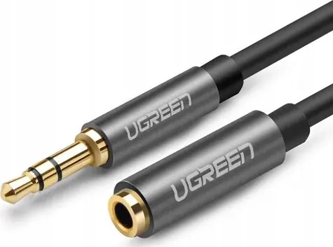 Ugreen AV118 Predlžovací kábel 3.5 mm jack (MF) 2 m čierna