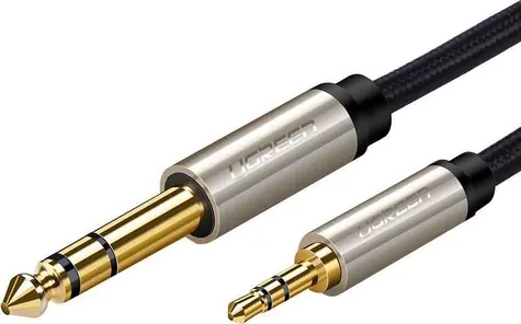 Ugreen AV127 Kábel 3.5 mm jack TRS - 1m šedá