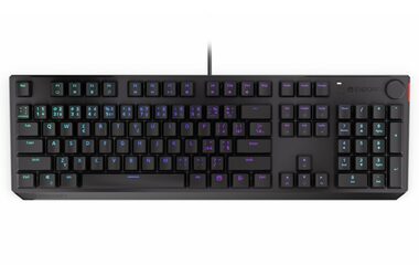Endorfy Thock CZ Red čierna / Herná klávesnica / Drôtová / USB / CZ layout / 104 kláves / RGB
