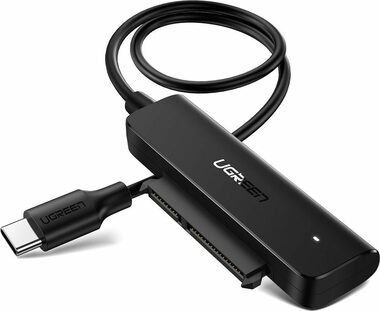 Ugreen Adaptér USB-C 3.0 (M) - 2.5" SATA III 0.5 m čierna