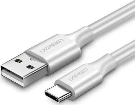 Ugreen Kábel USB-A (M) - USB-C (M) 1.5 m biela / QC3.0