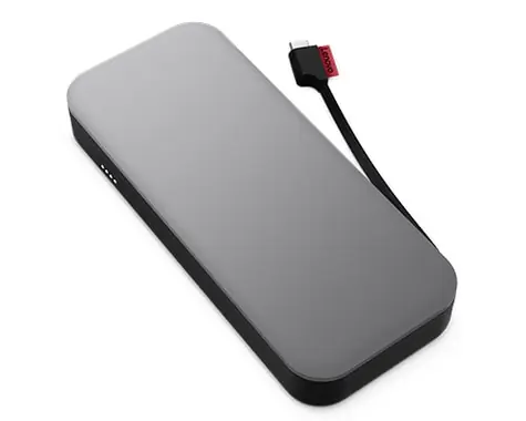 Lenovo Go USB-C Laptop Power Bank 20.000 mAh čierna / Powerbanka / až 65W / 1x USB-C(F) / 1x USB-A(F) / 1x USB-C(M)