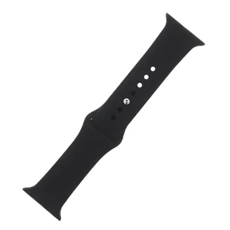 Forever Silikónový remienok S/M pre Apple Watch 38/40/41 mm čierna
