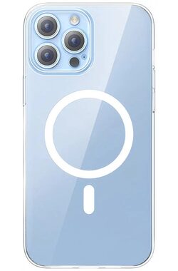 Baseus ARSJ010702 Magnetic Crystal Clear Kryt pre Apple iPhone 13 Pro číra / + ochranné sklo / + čistiaca sada