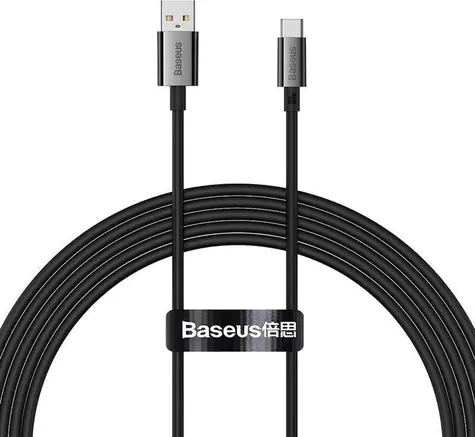 Baseus P10320102114-02 Kábel USB-A (M) - USB-C (M) 2 m čierna / 100W