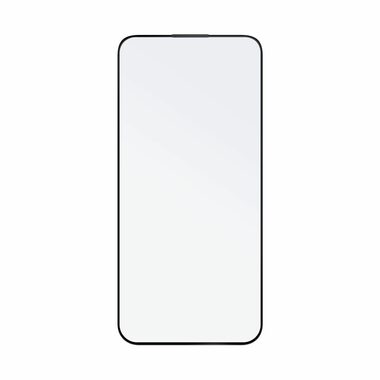 FIXED Full-Cover Ochranné tvrdené sklo pre Apple iPhone 15 čierna / lepenie cez celý displej 