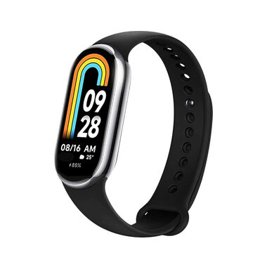 FIXED Silicone Strap Silikónový remienok pre XIAOMI Mi Band 8 čierna