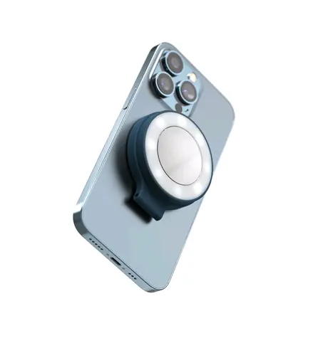 ShiftCam SnapLight modrá / LED svetlo pre smartphony / MagSafe / otočné