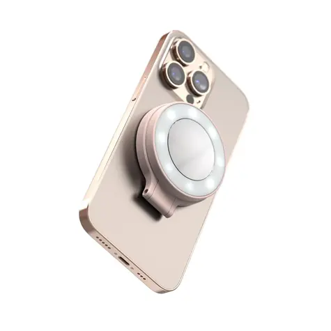 ShiftCam SnapLight ružová / LED svetlo pre smartphony / MagSafe / otočné