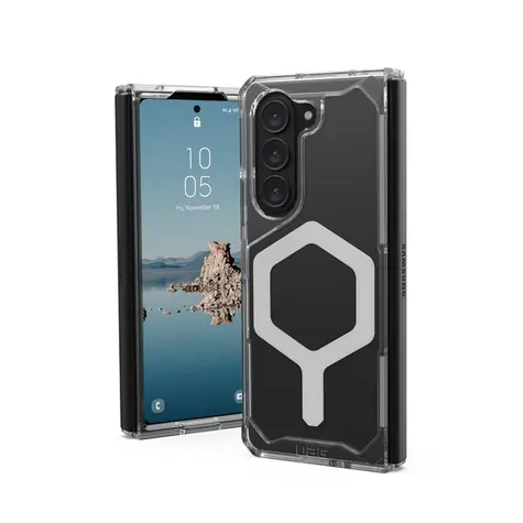 UAG Plyo Pre ochranný kryt pre Samsung Galaxy Z Fold5 číra / Zadný kryt / Kompatibilný s Samsung Galaxy Z Fold5 / Číra (