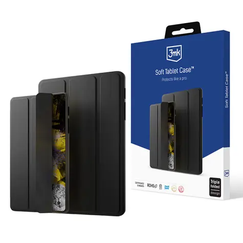 3mk Soft Tablet Case ochranné púzdro pre Apple iPad 10 gen 10.9" 2022 čierna