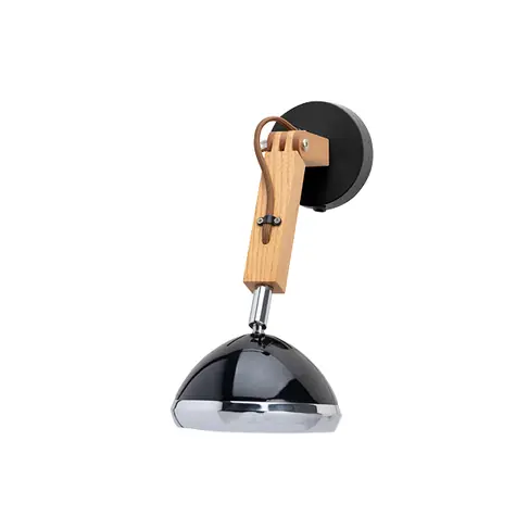 Piffany Mr. Wattson Wall Lamp čierna / Lampa na stenu / G9 / 2.5W 
