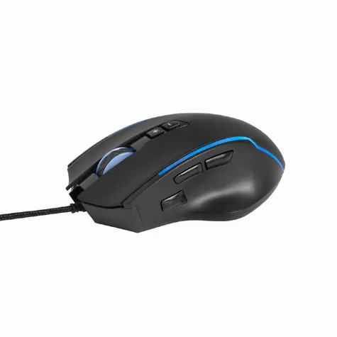 Gembird RAGNAR RX300 čierna / Herná myš / Drôtová / USB / LED / 8 tlačidiel / 12000 DPI