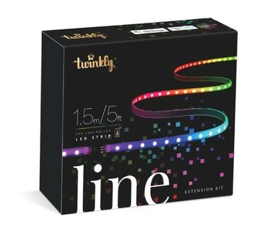 Twinkly Line 90 ks 1.5 m (Predlžovací šikovný LED pásik pre Twinkly line) / RGB / Wi-Fi / Bluetooth