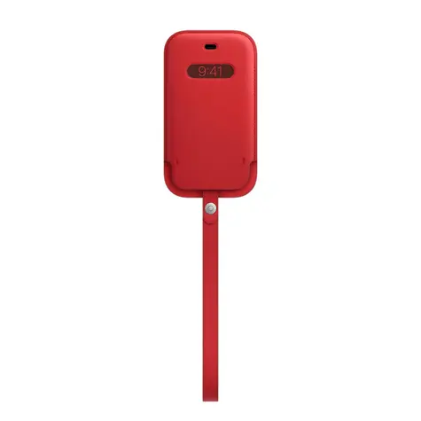 Apple Leather Sleeve s MagSafe pre iPhone 12 mini (PRODUCT)RED