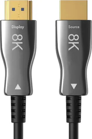Claroc Kábel optický HDMI 2.1 (M) - HDMI 2.1 (M) 20m čierna / AOC / 8K @ 60 Hz / 4K @ 120 Hz
