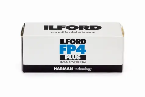Ilford FP-4 PLUS 120 / čiernobiely negatívny film / ISO 125/22°