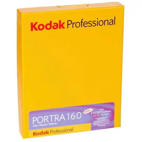 Kodak Professional Porta 160 4x5" 10 listov / Farebný negatívny film / ISO 160