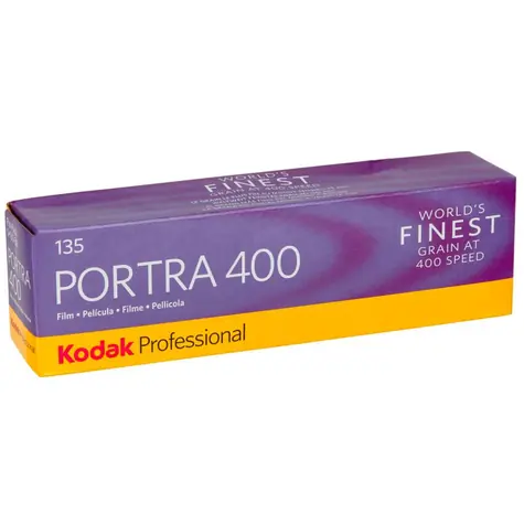 Kodak Professional Portra 400 135/36 5ks / Farebný negatívny film / ISO 400 