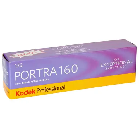 Kodak Professional Portra 160 135/36 5ks / Farebný negatívny film / ISO 160 