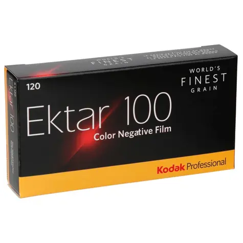 Kodak Professional Ektar 100 120 5ks / Farebný negatívny film / ISO 100 