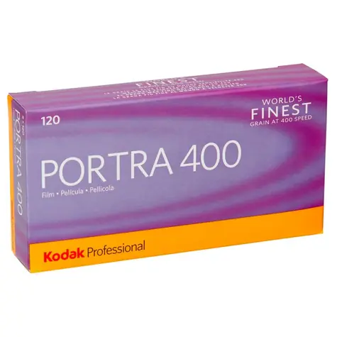 Kodak Professional Portra 400 120 5ks / Farebný negatívny film / ISO 400 