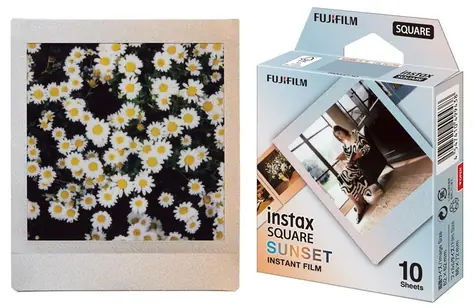 Fujifilm Instax Square Film Sunset Rainbow 10ks / Instantný film / 86 x 72 mm 