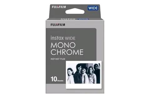 Fujifilm Instax Film wide monochrome 10ks / Instantný film / 86 x 108 mm 