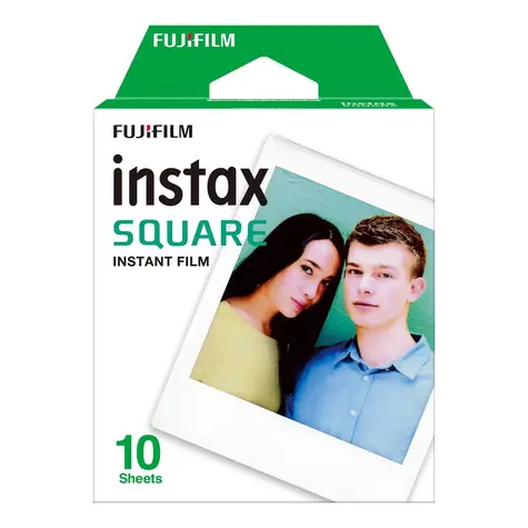 Fujifilm Instax Square Film white frame 10ks / Instantný film / 86 x 72 mm 