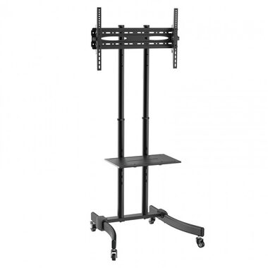 LogiLink BP0026 čierna / Pojazdný TV stojan / VESA / 37 &quot;až 70&quot; / do 40 kg