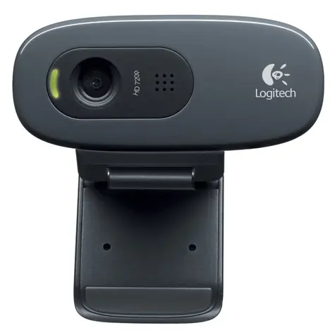 Logitech WebCam C270 HD / 1280x720px / 720p | 30fps / 3MPx / Mikrofón / USB