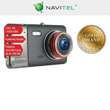 Navitel R800 čierna / FullHD / 4.0&quot; IPS / uhol záberu 170 ° / detekcia nárazu