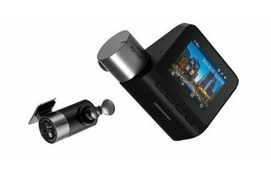 70mai Dash Cam Pro Plus + Zadná kamera RC06 Set čierna / 2 &quot;LCD / 2592x1944 / WDR / 500 mAh / parkovací režim
