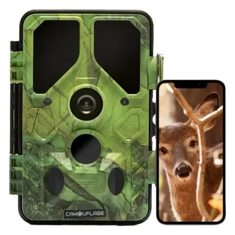 Camouflage EZ45 Wifi/Bluetooth / fotopasca / Full HD / 24MP / fotografie / video / PIR čidlo