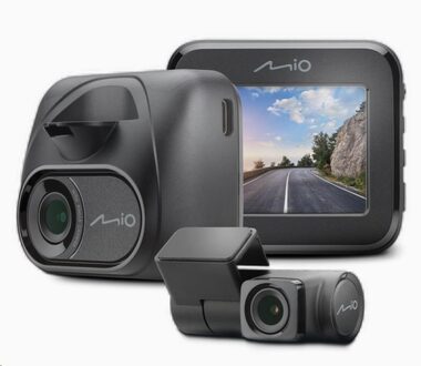 Mio MiVue C595W Dual - zadná kamera čierna / FullHD / 2.0" LCD / GPS / Wi-Fi / CMOS / microSD