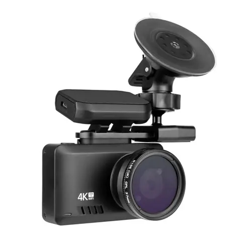 Eltrinex LS600 GPS čierna / Kamera do auta / 4K / 2.45 "TFT / uhol záberu 170 ° / MicroSD