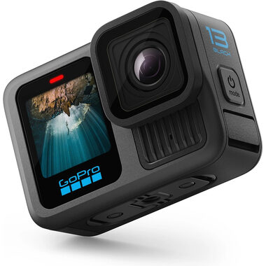 GoPro HERO 13 Black / športová kamera / 5.3K/60fps / 27Mpix / stabilizácia obrazu / USB-C & Wi-Fi & BT