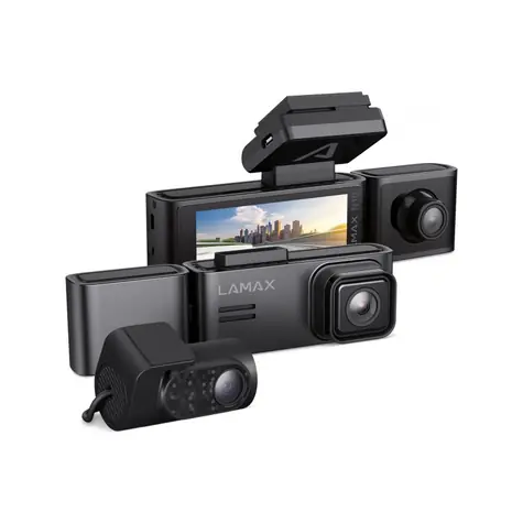 Lamax N10 GPS 3in1 / Kamera do auta / 3.18 "/ Rozlíšenie videa 1440p (2.5K) / USB-C / MicroSD