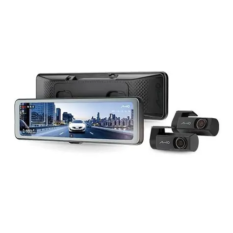 Mio MiVue R860WD Dual / Kamera do auta / 2560 x 1440 / Full HD / E-Mirror / GPS / Wi-Fi / G-senzor / microSD