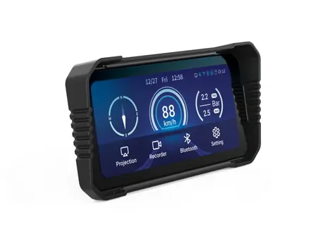 Navitel MS850 DUAL čierna / palubná kamera s Carplay na motorku / FullHD@30fps / 6.25 "/ GPS / Uhol záberu 145 ° / IP67