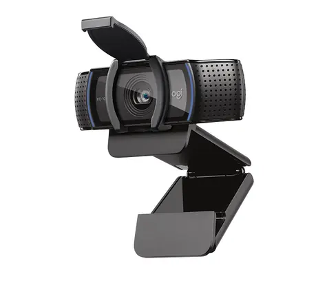 Rozbalené - Logitech HD Pre Webcam C920s / webkamera / FHD 1080p / USB 2.0 / čierna / rozbalené