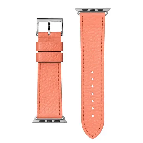 LAUT Milano kožený remienok pre Apple Watch 42 &amp; 44 mm koralová