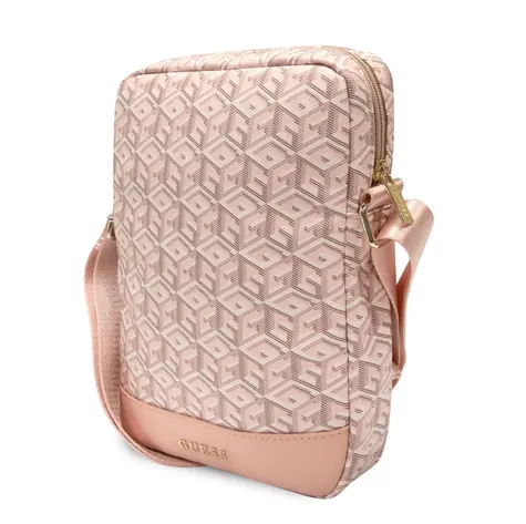 Guess PU G Cube Tablet Bag 10" ružová